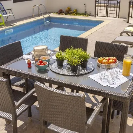 Sunnyvillas 3br House Private Pool Poly * 普罗塔拉斯